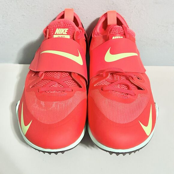 Nike Pole Vault Elite “Bright Crimson Lime Blast” Men’s Size 9 Track Spikes main image 8